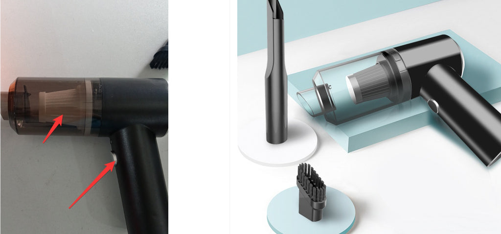 Aspiradora inalámbrica portátil de mano de alta potencia para limpiar el teclado del coche, el hogar y la oficina.