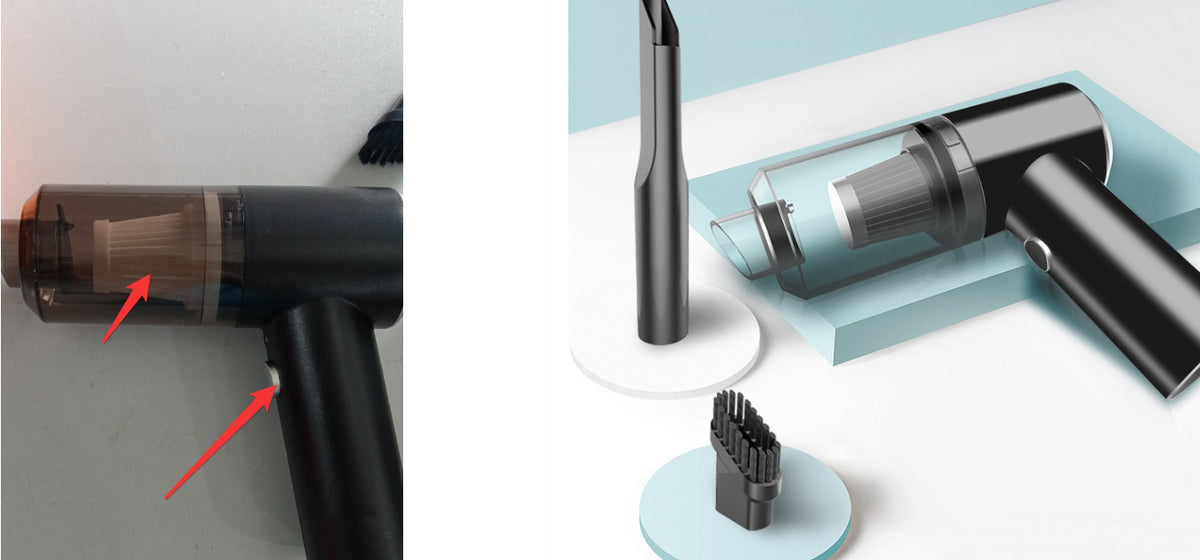 Aspiradora inalámbrica portátil de mano de alta potencia para limpiar el teclado del coche, el hogar y la oficina.