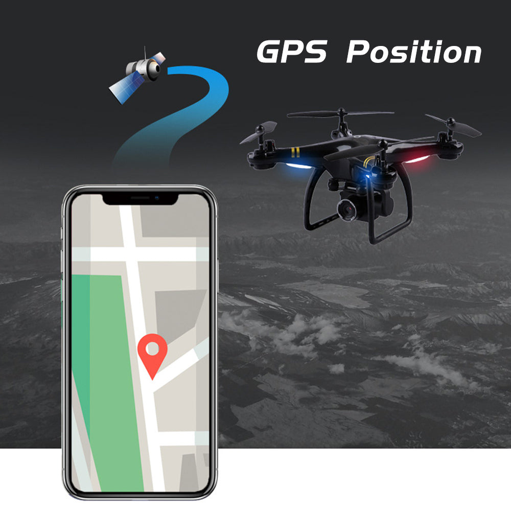 Dron GPS Profesional con Cámara — Vuelo Estabilizado y Alta Precisión